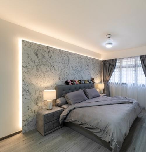 Modern Bedroom at 457A Sengkang West Road