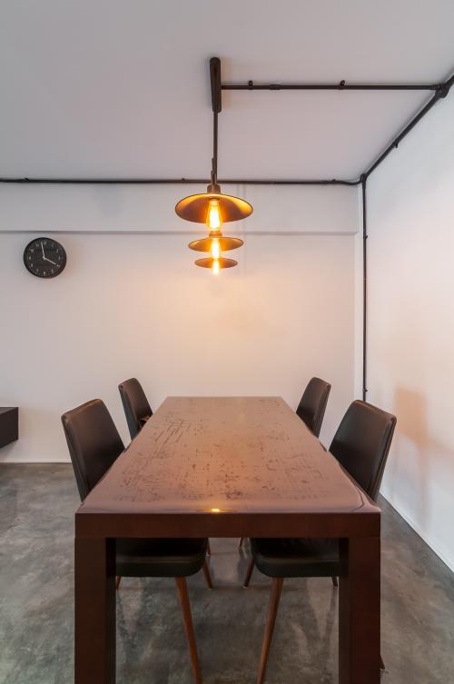 Industrial Dining Room at 497J Tampines St 45