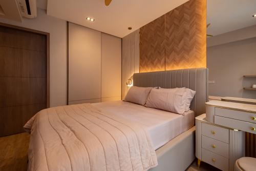 Modern Bedroom at 4 Bedroom Condo @ Parc Canberra