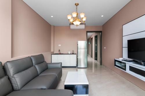 Asian Living Room at Ripley Crescent