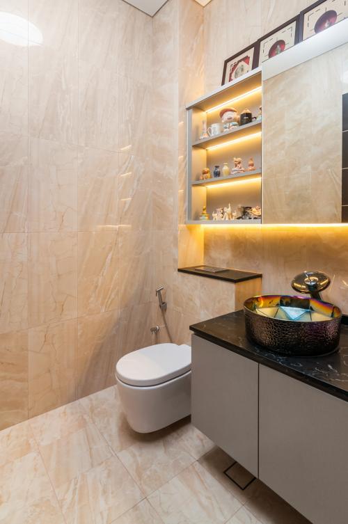 Asian Bathroom at Ripley Crescent