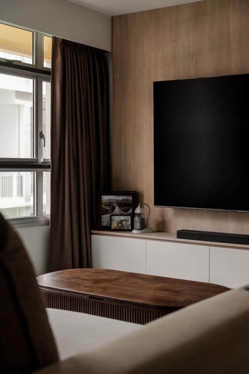 Scandinavian Living Room at 219A Tengah Garden Walk