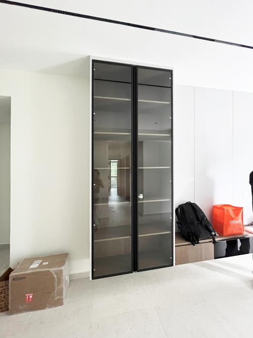 Minimalist Living Room at View At Kismis