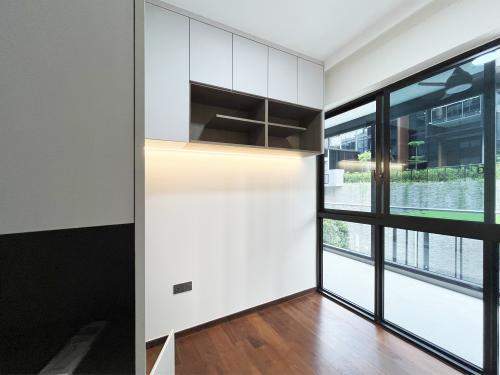 Minimalist Living Room at View At Kismis