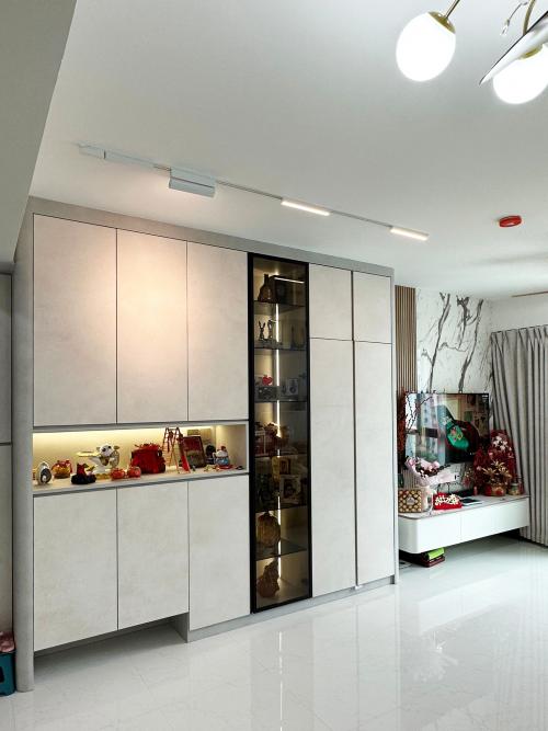 Modern Living Room at Towner Crest