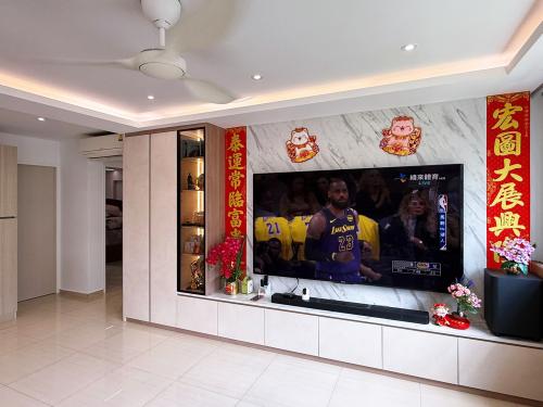 Modern Living Room at Woodlands