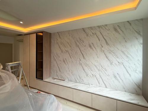 Modern Living Room at Woodlands