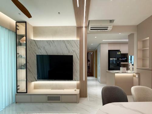 Modern Living Room at Esparina Residences