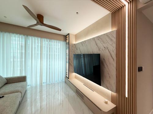 Modern Living Room at Esparina Residences