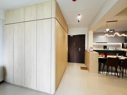 Modern Dining Room at Punggol Point Crown