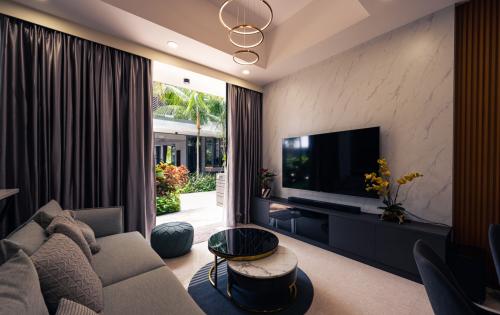 Contemporary Living Room at Alana Terrace