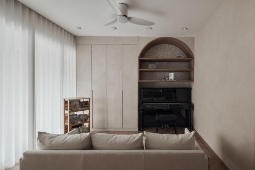 Modern Living Room at 6 Bishan Street