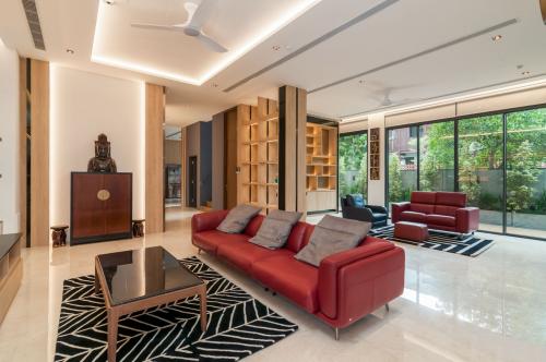 Asian Living Room at Jalan Senyum