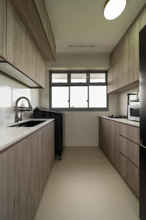 Scandinavian Kitchen at 653C Punggol Drive