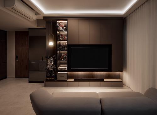 Modern Living Room at View At Kismis