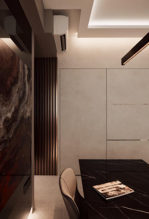 Modern Dining Room at View At Kismis