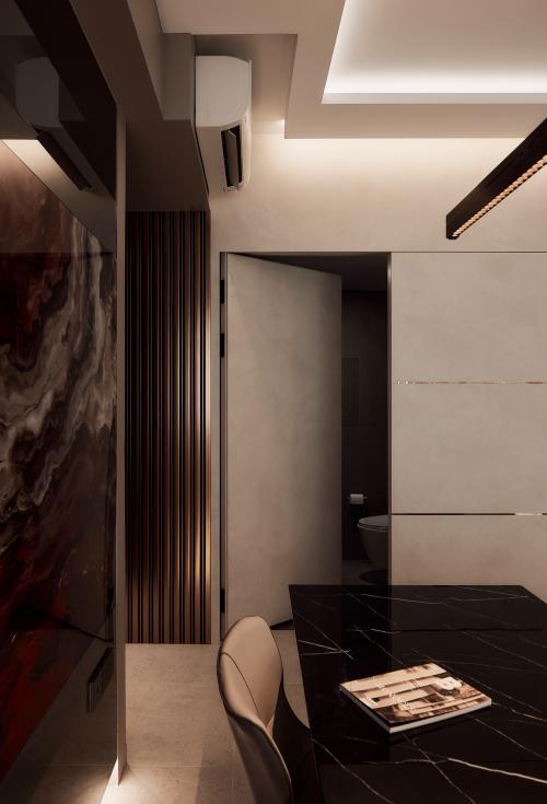 Modern Dining Room at View At Kismis