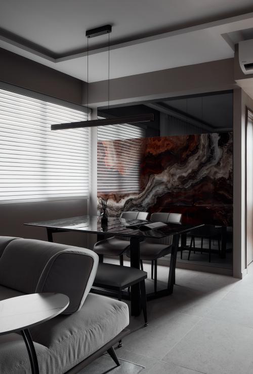 Modern Dining Room at View At Kismis