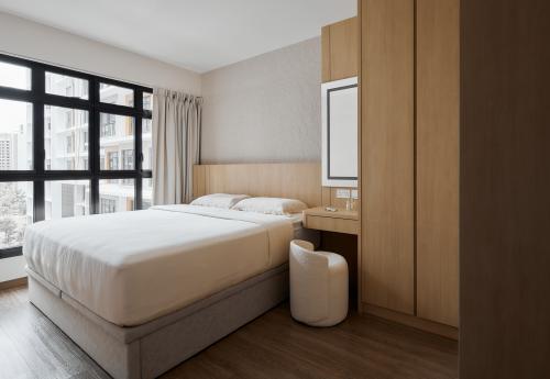 Scandinavian Bedroom at Garden Vines