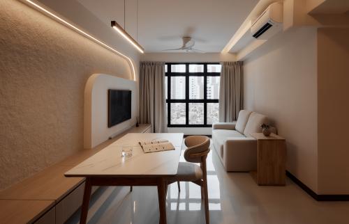 Scandinavian Living Room at Garden Vines