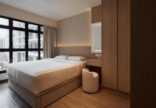 Scandinavian Bedroom at Garden Vines