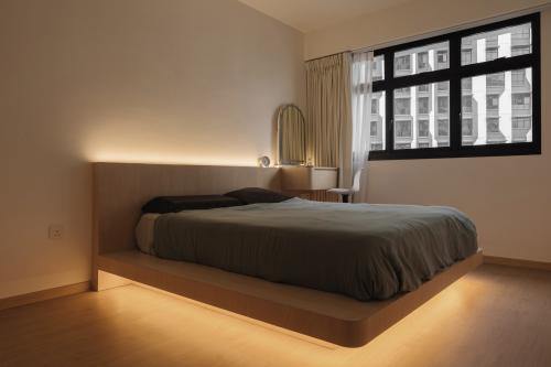 Scandinavian Bedroom at Punggol Point Cove