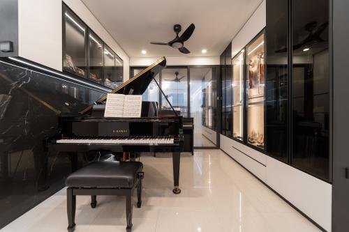 Modern Living Room at 49 The Treasure