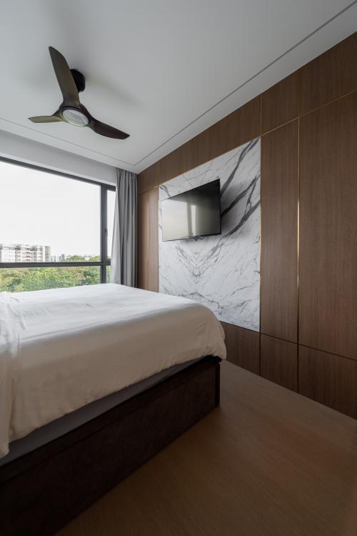 Modern Bedroom at 49 The Treasure