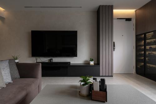 Scandinavian Living Room at 131 Ang Mo Kio Ave 3