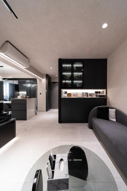 Modern Living Room at 357C Ubi Rd 3