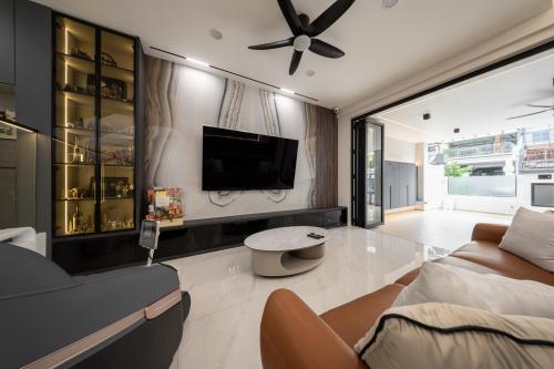 Contemporary Living Room at Loyang Rise