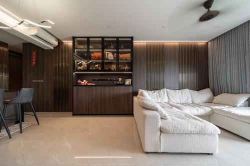 Modern Living Room at Normanton Park