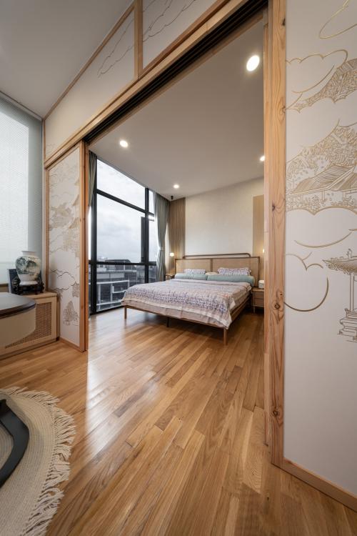 Asian Bedroom at The Trillinq