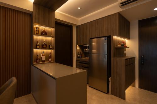 Contemporary Kitchen at Clavon