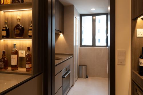 Contemporary Kitchen at Clavon