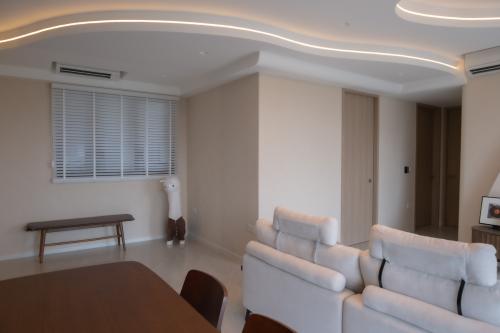Minimalist Living Room at Brookvale Drive