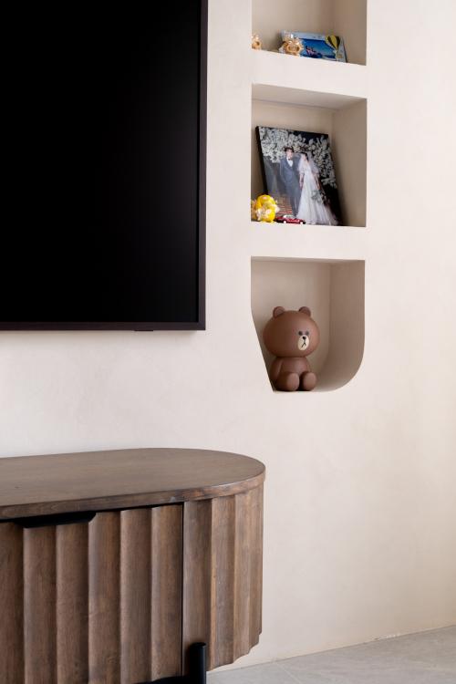 Minimalist Living Room at Brookvale Drive