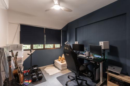 Contemporary Home Office at 182 Bedok North Rd