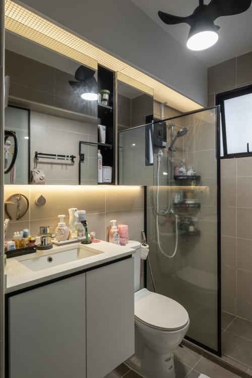 Contemporary Bathroom at 182 Bedok North Rd