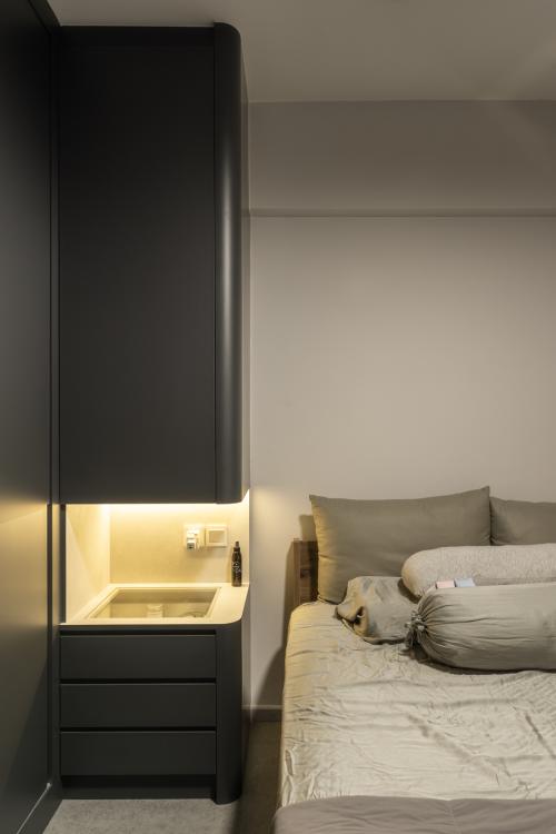 Contemporary Bedroom at 182 Bedok North Rd