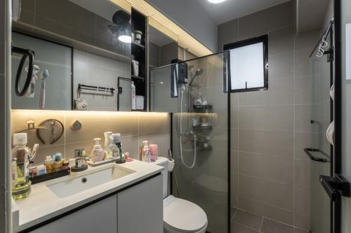 Contemporary Bathroom at 182 Bedok North Rd