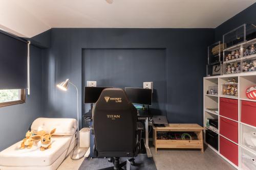 Contemporary Home Office at 182 Bedok North Rd