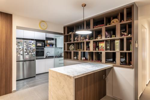 Contemporary Living Room at 287A Jurong East Street