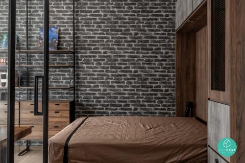 Industrial Bedroom at 229A Tengah Drive