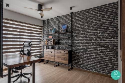 Industrial Bedroom at 229A Tengah Drive