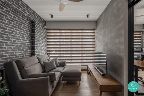 Industrial Living Room at 229A Tengah Drive
