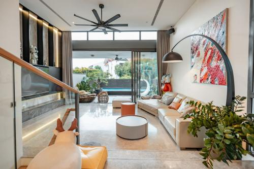 Modern Living Room at Victoria Park