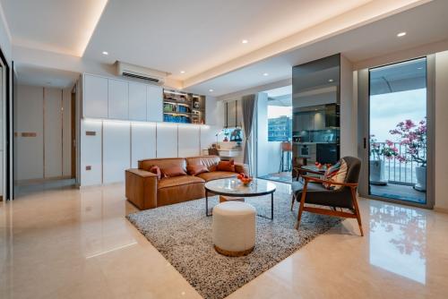 Modern Living Room at V on Shenton
