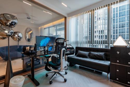 Minimalist Gaming Room at Sol Acres