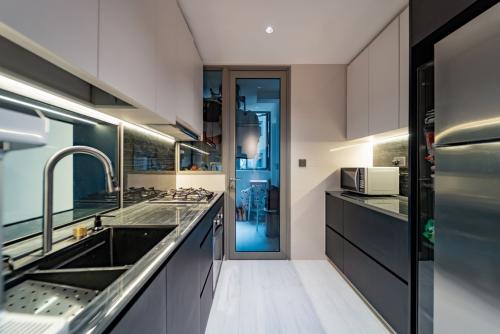 Minimalist Kitchen at Sol Acres